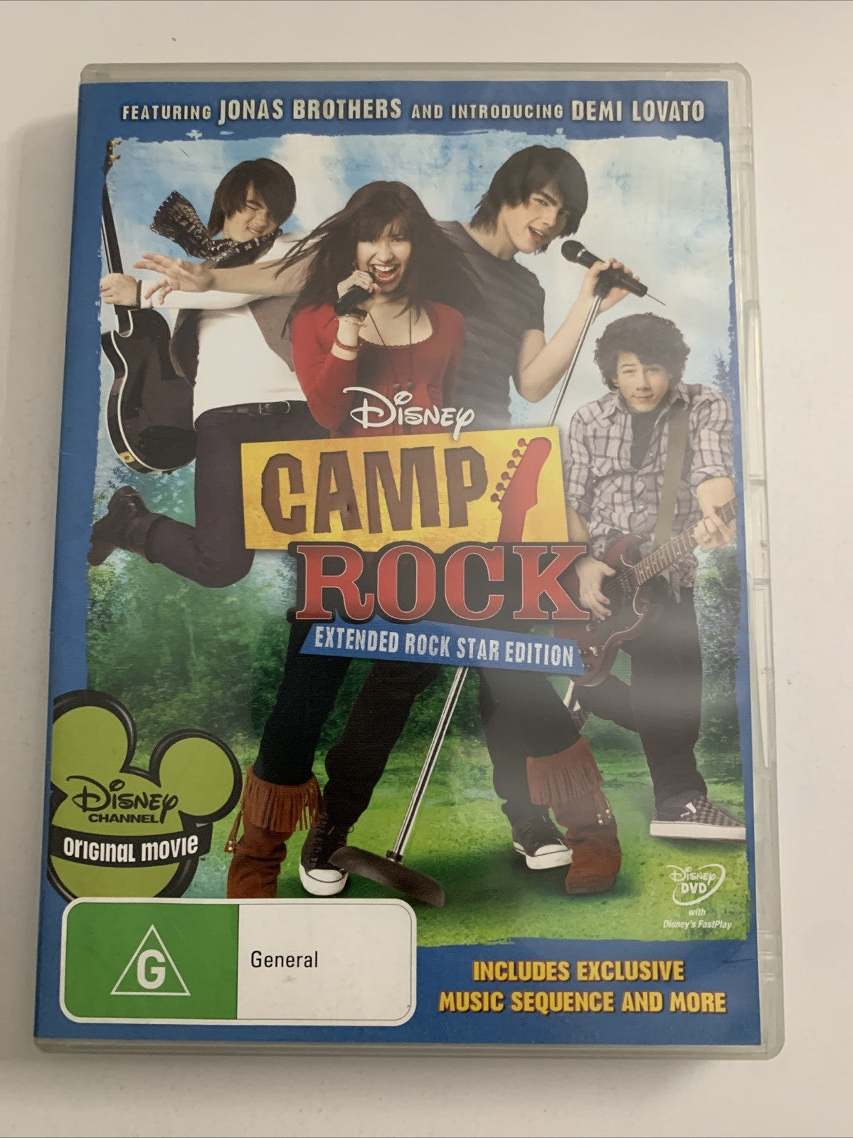 Camp Rock : Extended Rock Star Edition (DVD, 2008) Disney Region 4