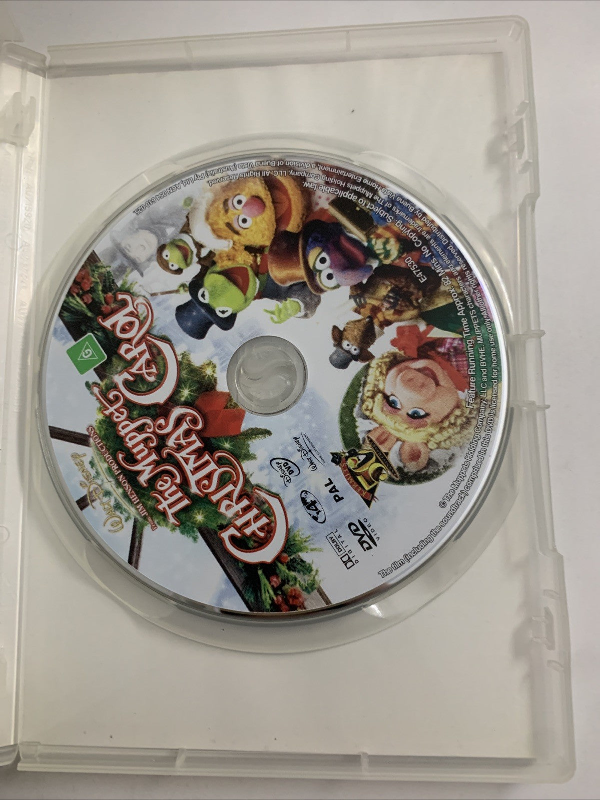 The Muppet Christmas Carol (50th Anniversary Edition, DVD, 1993)  Region 4