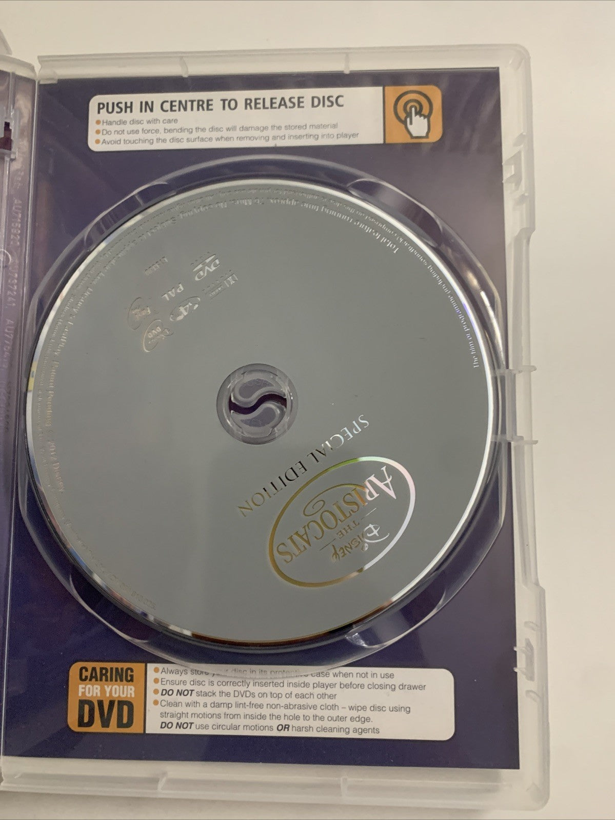 The Aristocats (Special Edition, DVD, 1970) Disney Region 4