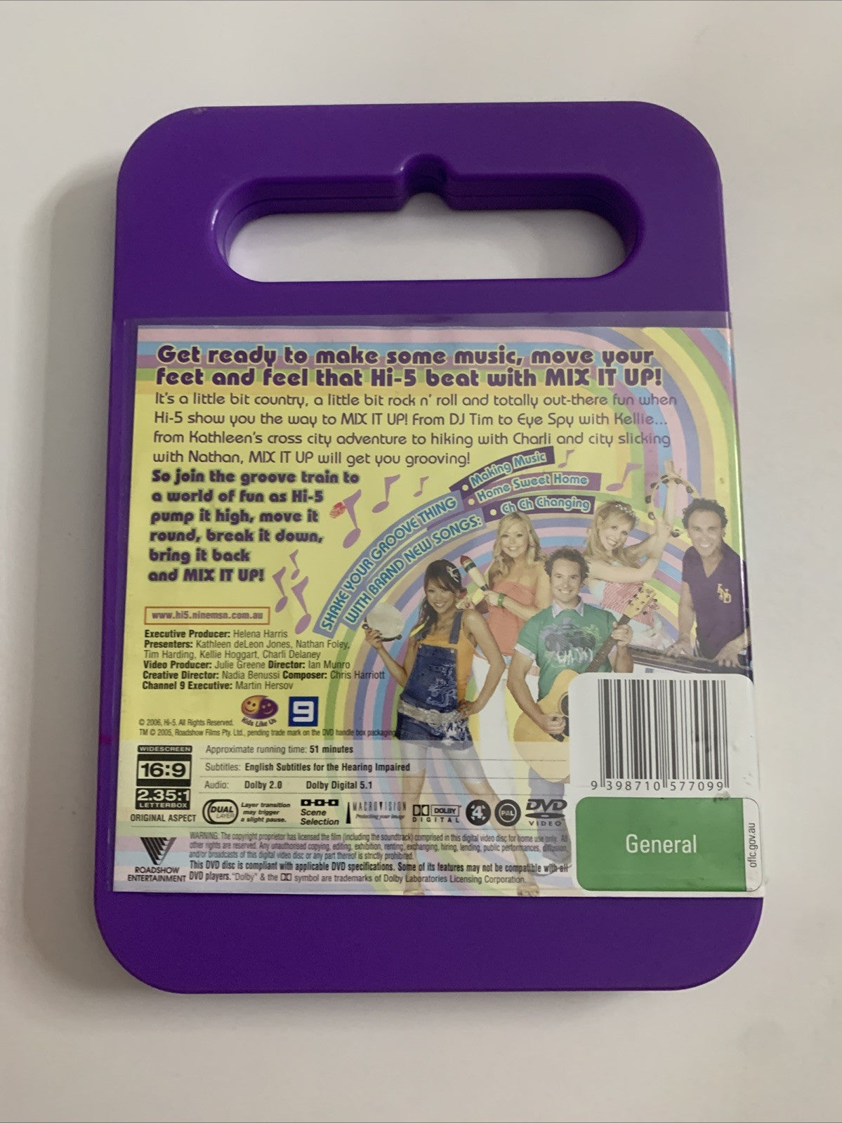 Hi-5 Mix It Up (DVD, 1998) Region 4