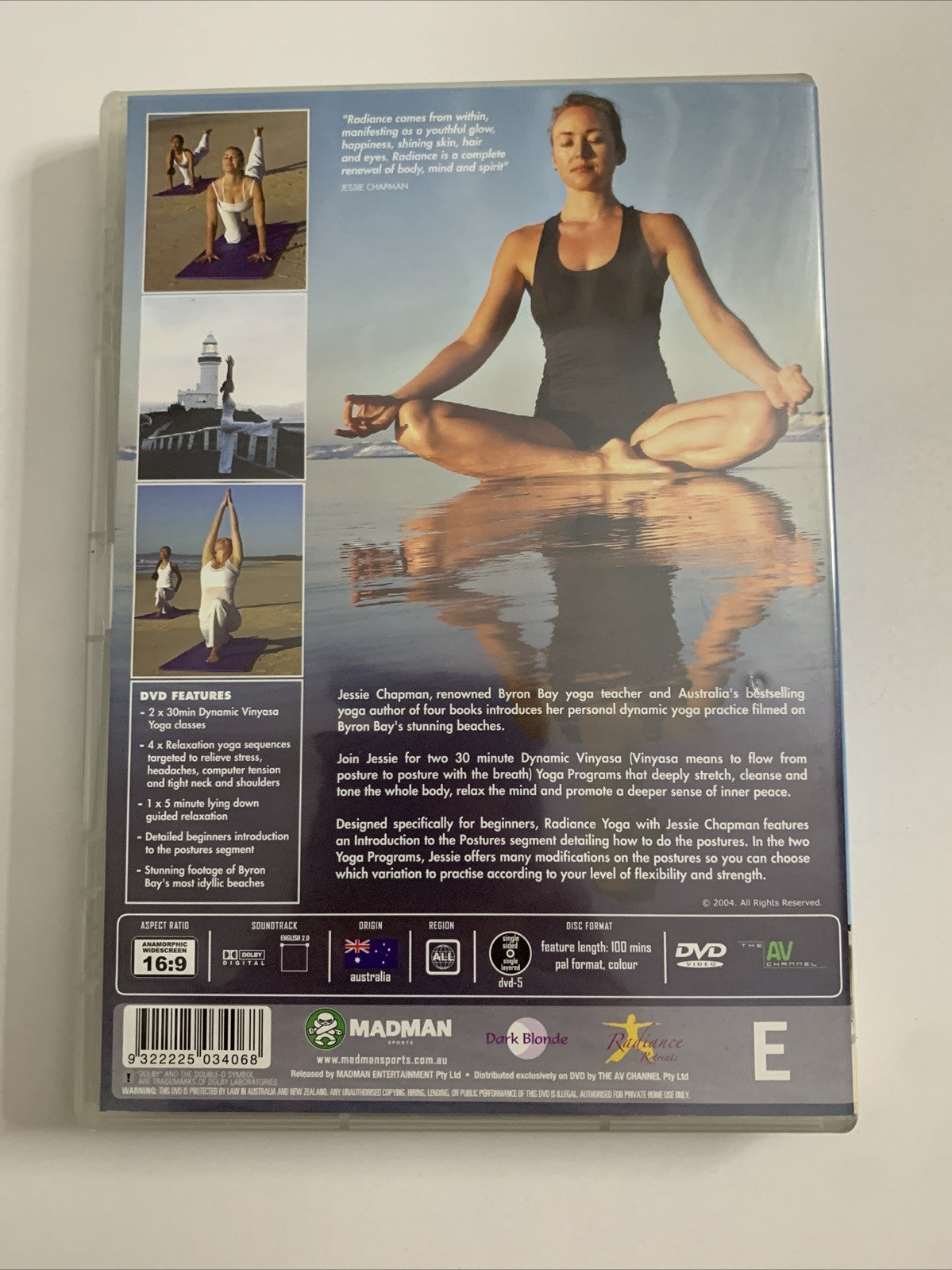 Radiance Yoga (DVD, 2004) All Regions