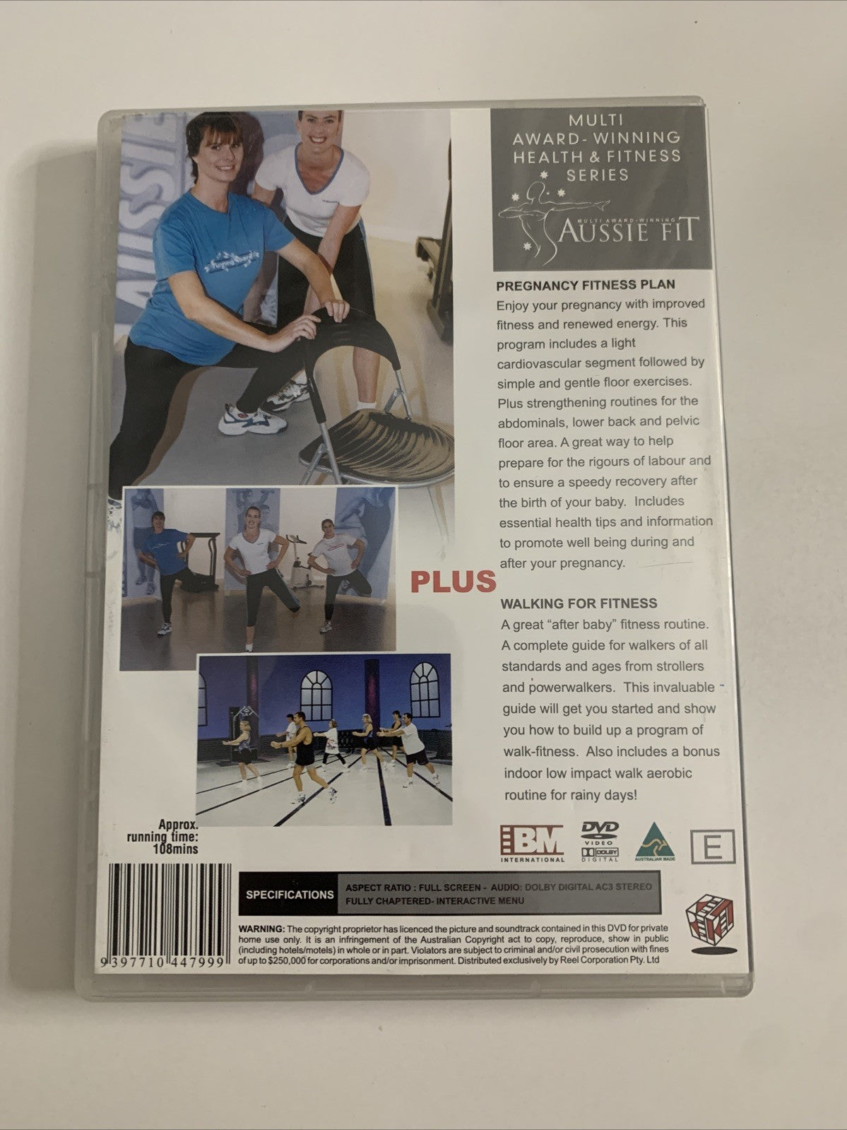 Aussie Fit  Pregnancy Fitness Plan  (DVD) All Regions