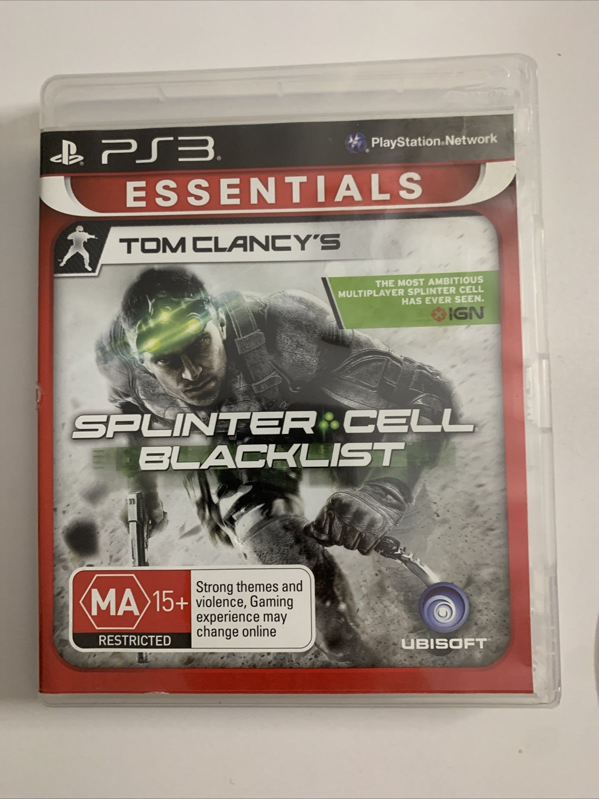 Tom Clancy's Splinter Cell: Blacklist  PS3 Sony PlayStation 3 Game Complete
