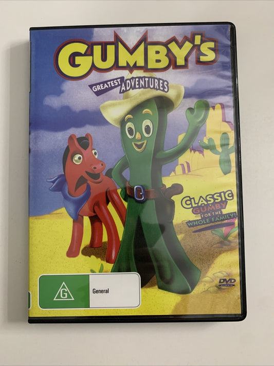 Gumby's Greatest Adventures (DVD, 2013) All Regions  NEW