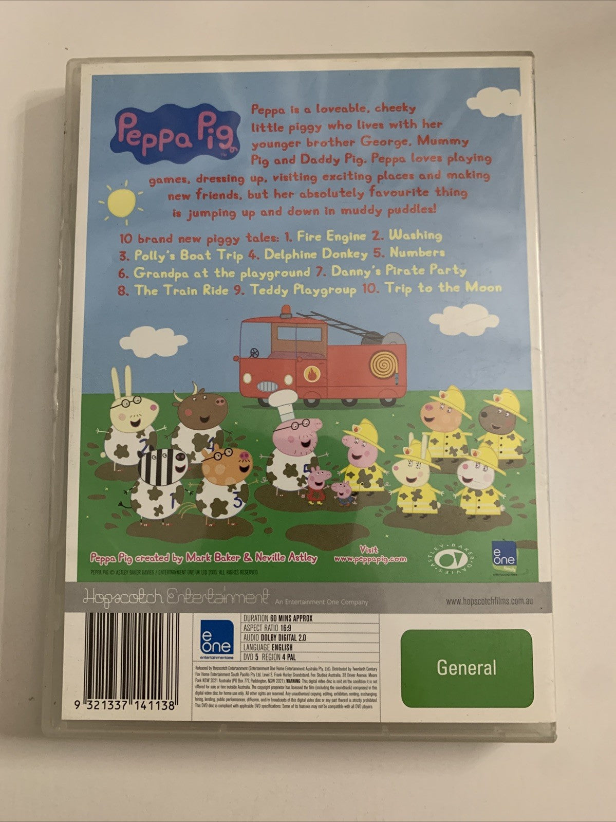 Peppa Pig : Fire Engine & Other Stories (DVD, 2009) Region 4