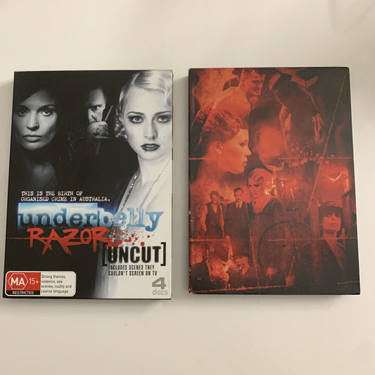 Underbelly Razor Uncut (Box Set, DVD, 2011) Region 4