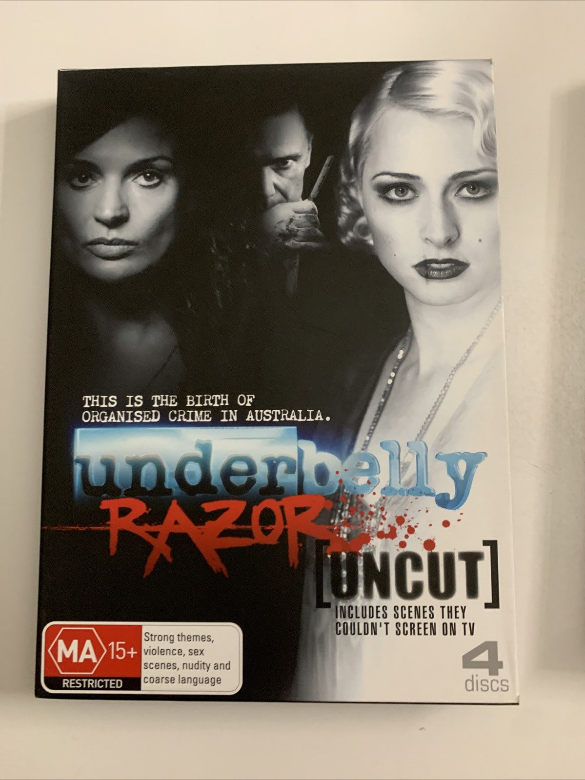 Underbelly Razor Uncut (Box Set, DVD, 2011) Region 4