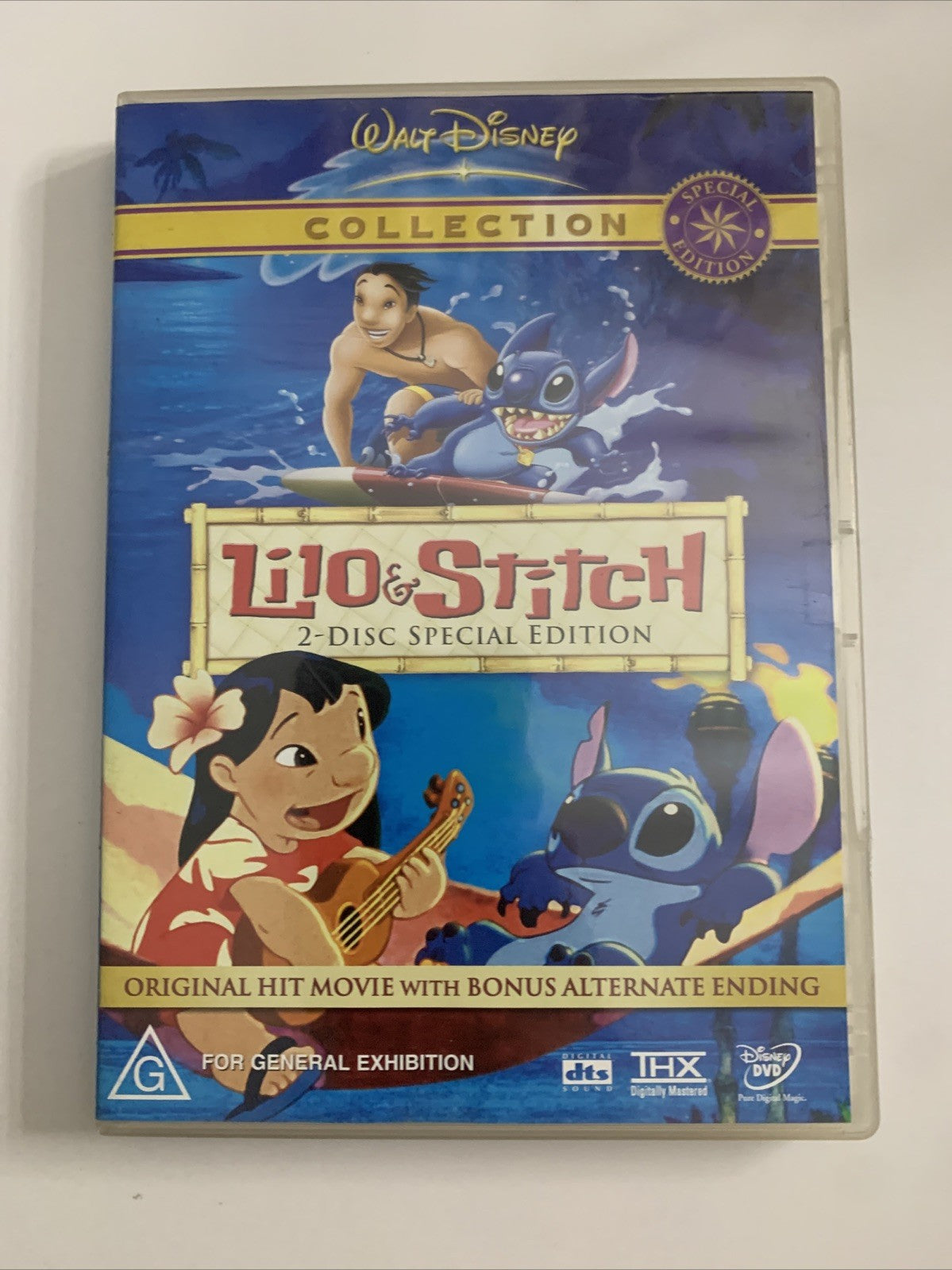 Lilo & Stitch (Special Edition, DVD, 2001) Disney Film Region 4