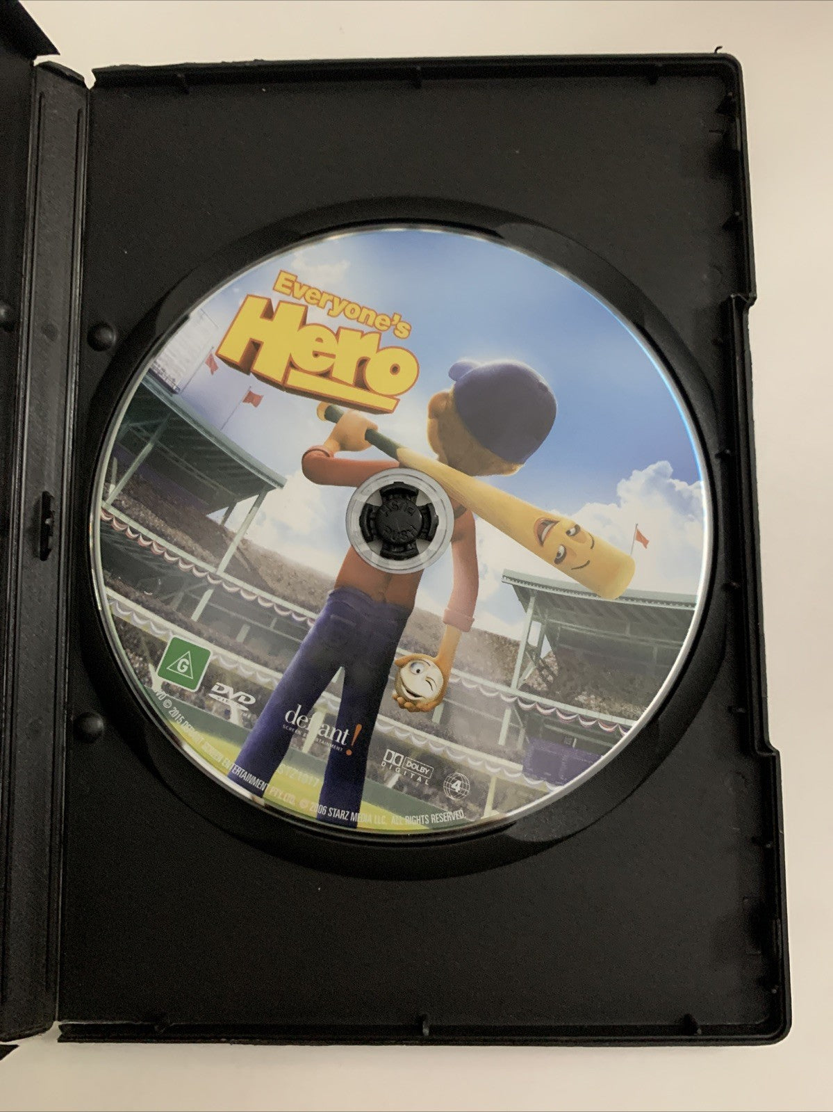 Everyone's Hero (DVD, 2006) Animation Brian Dennehy, Jake T. Austin Region 4