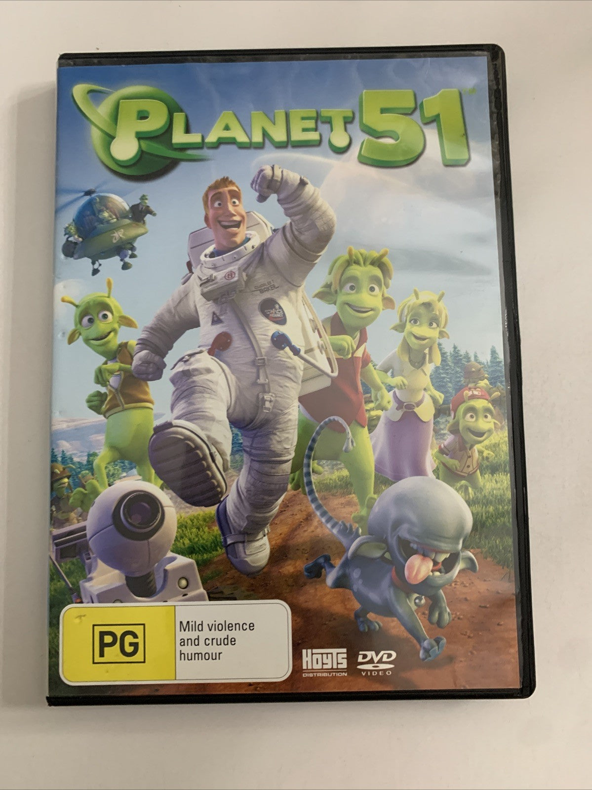 Planet 51 (DVD, 2009) Animation Dwayne Johnson, Justin Long Region 4