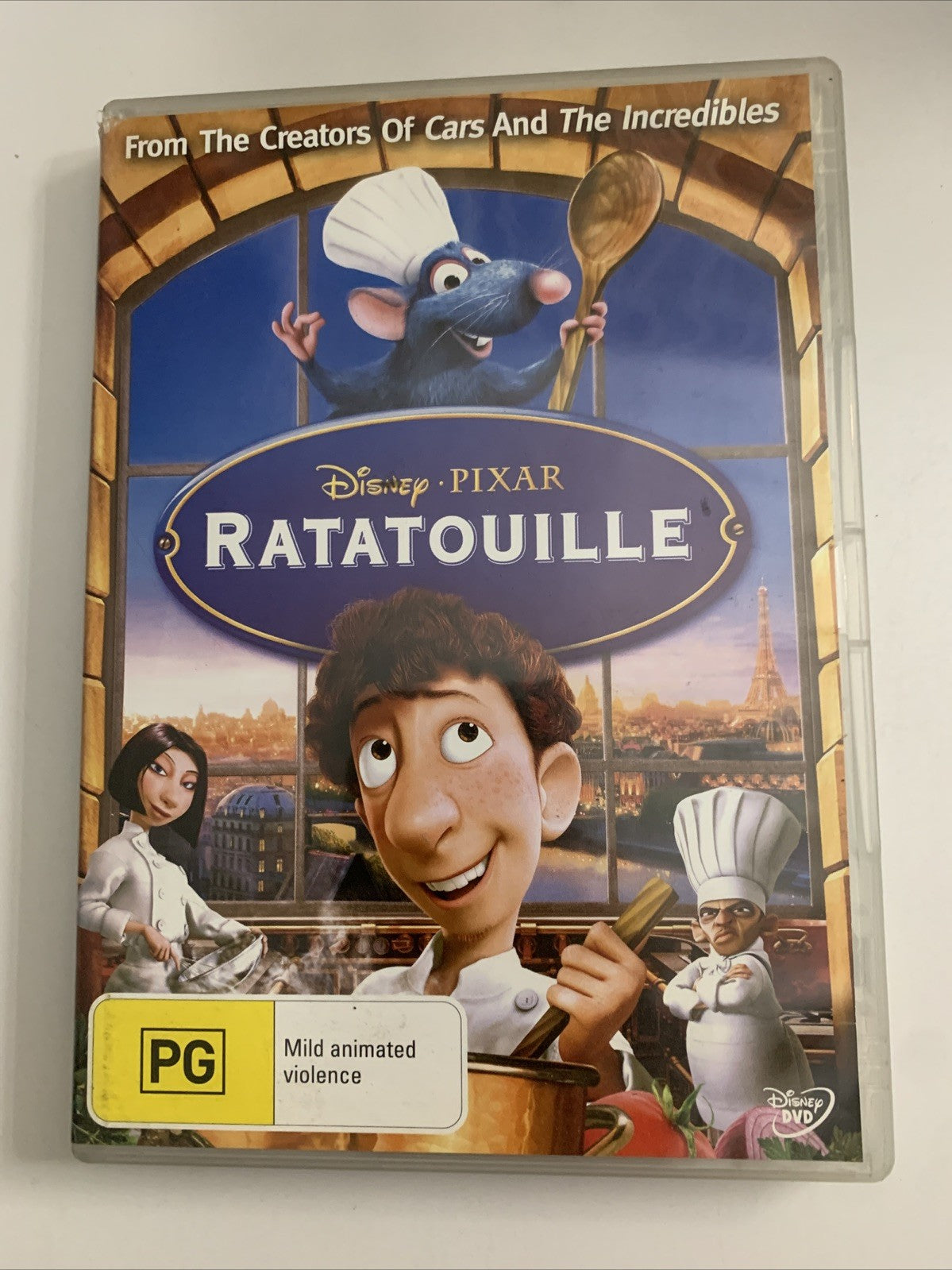 Ratatouille (DVD, 2007) DIsney Pixar Animated Film Region 4