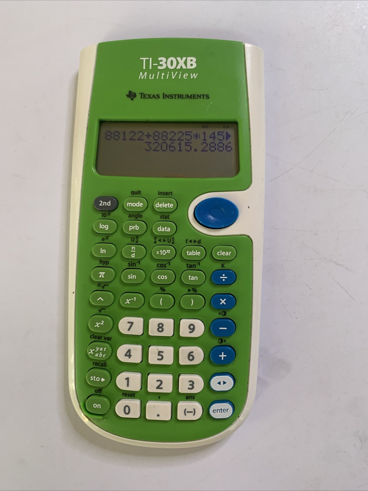 Texas Instruments TI-30XB MultiView Scientific Calculator