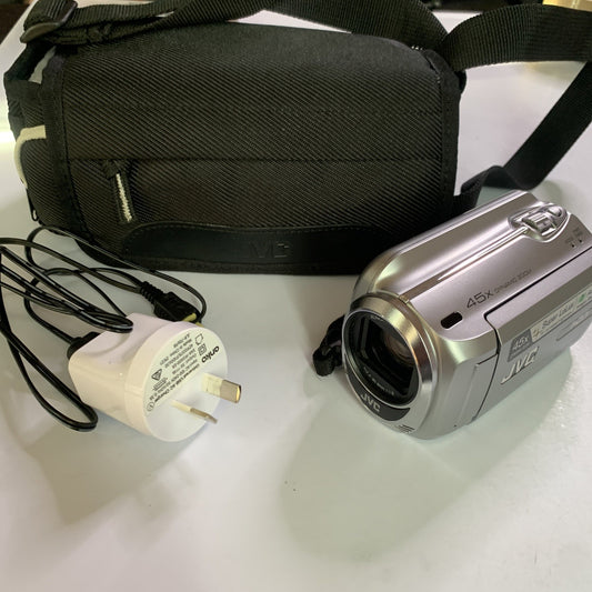 JVC Everio Camcorder 80GB HDD SD GZ-MG750SAA With Bag