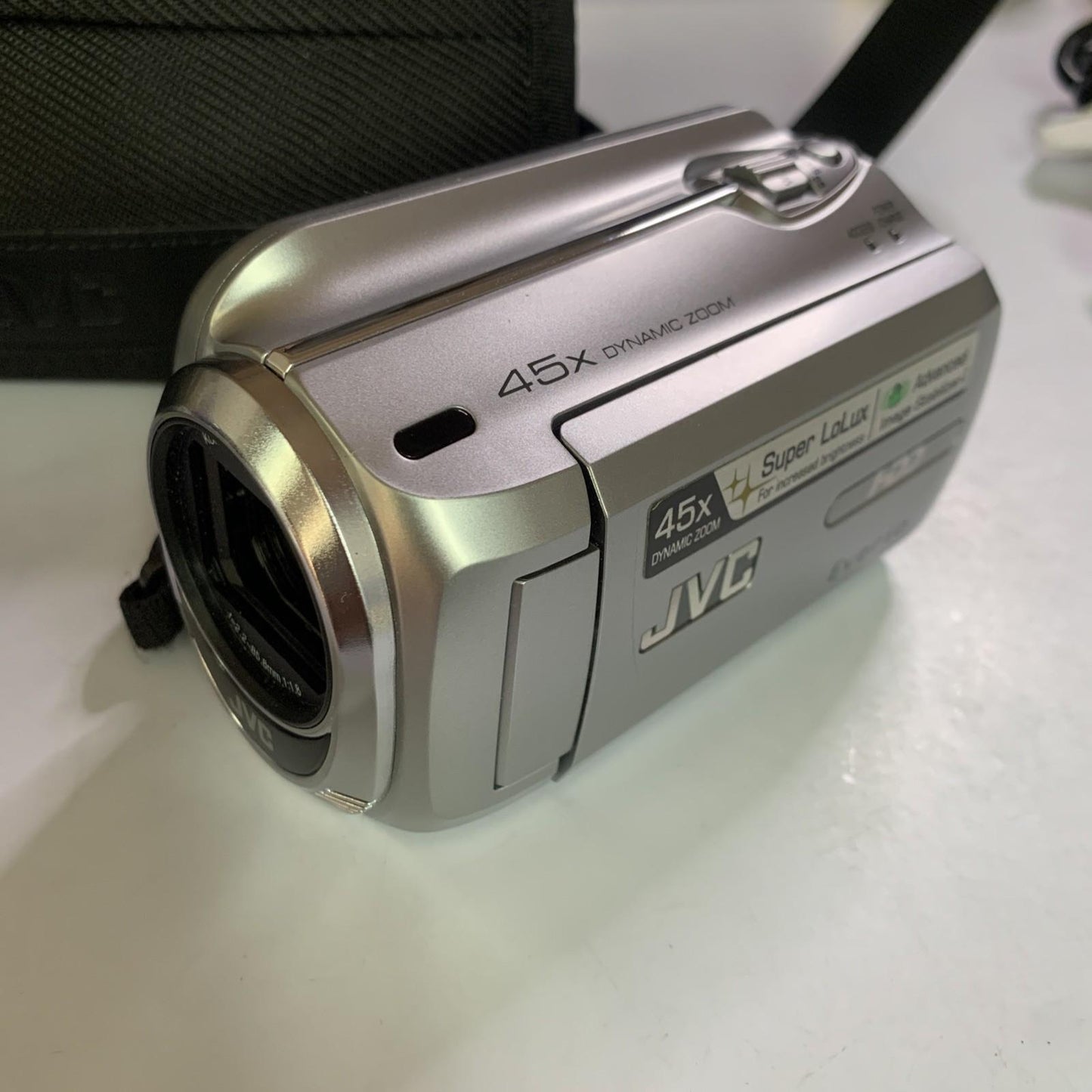 JVC Everio Camcorder 80GB HDD SD GZ-MG750SAA With Bag