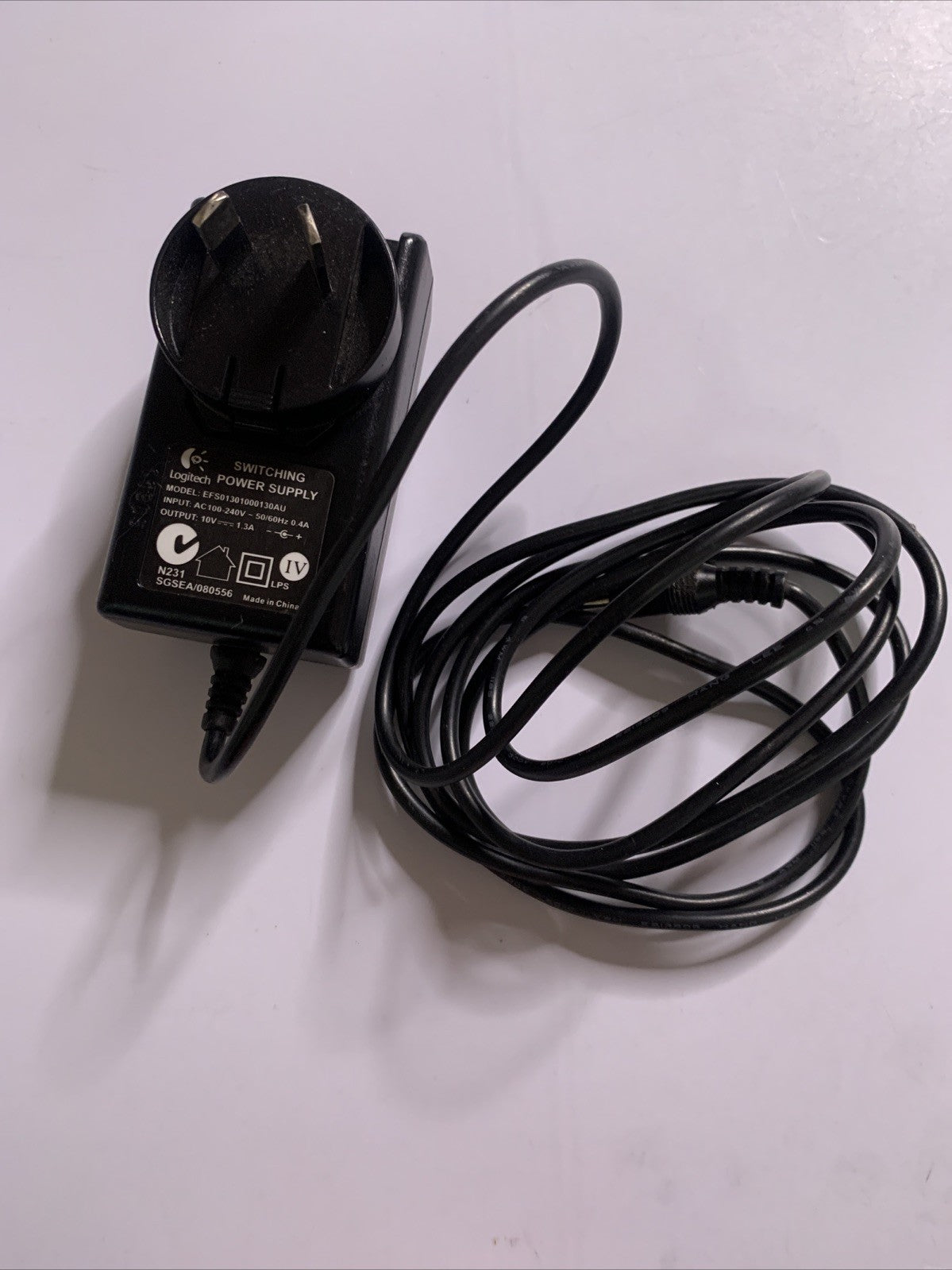 Genuine Logitech Power Supply EFS01301000130AU 10V 1.3A AC Adapter ...