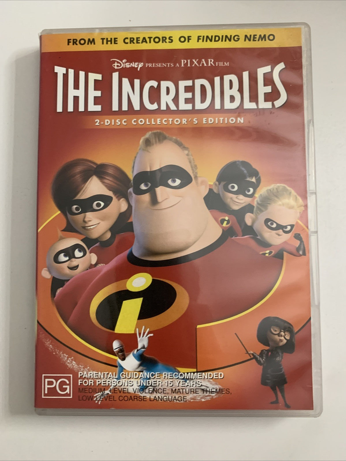 The Incredibles (DVD, 2004) Disney Pixar Animation Film Region 4