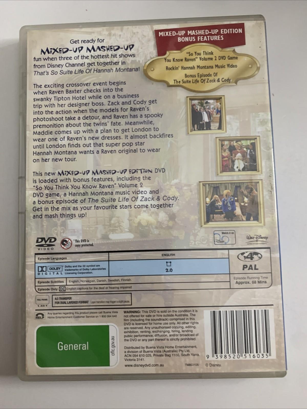 That's So Suite Life of Hannah Montana (DVD, 2006) Miley Cyrus Region 4