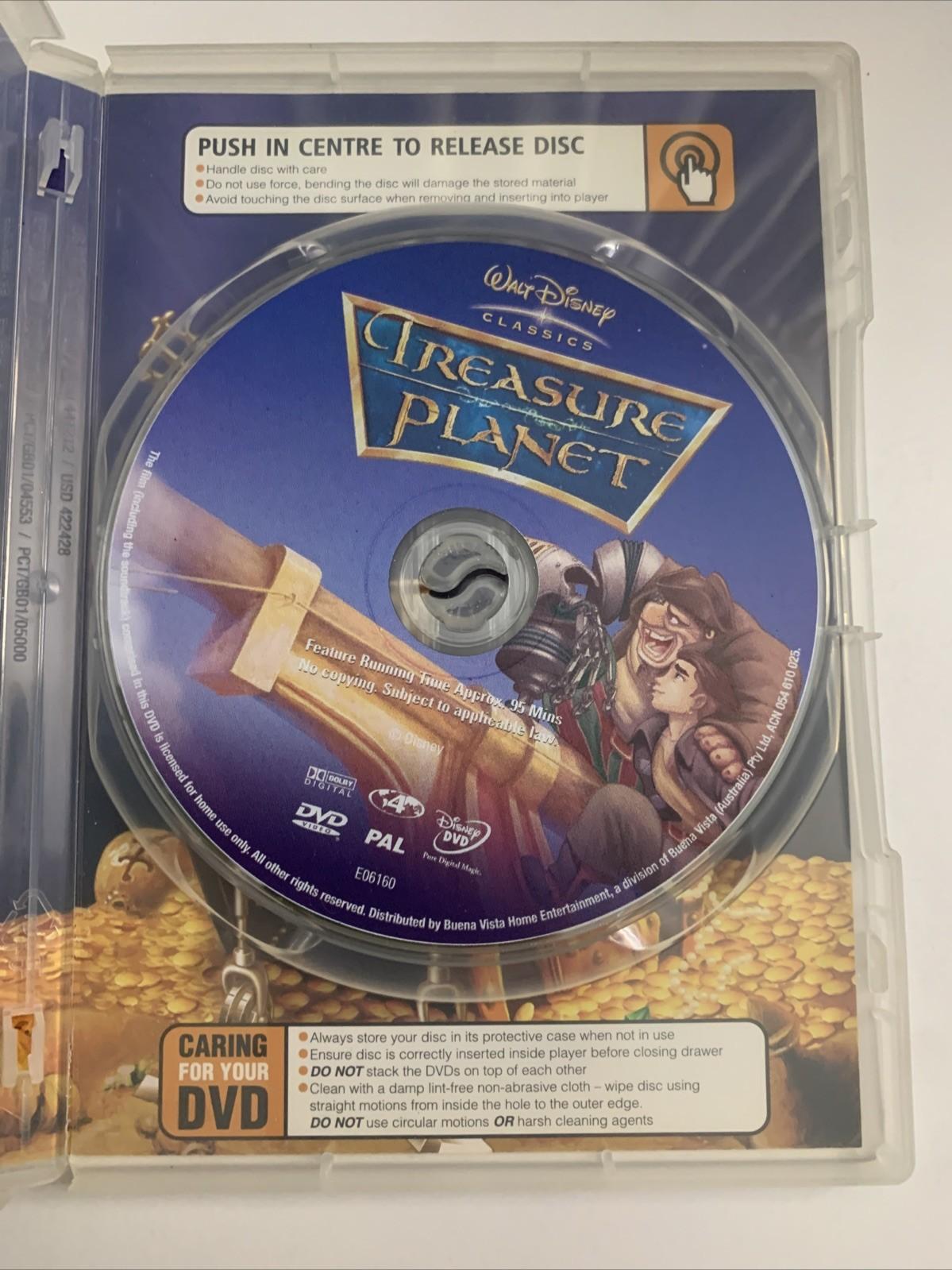 Treasure Planet (DVD, 2002) Disney Animation Film Region 4