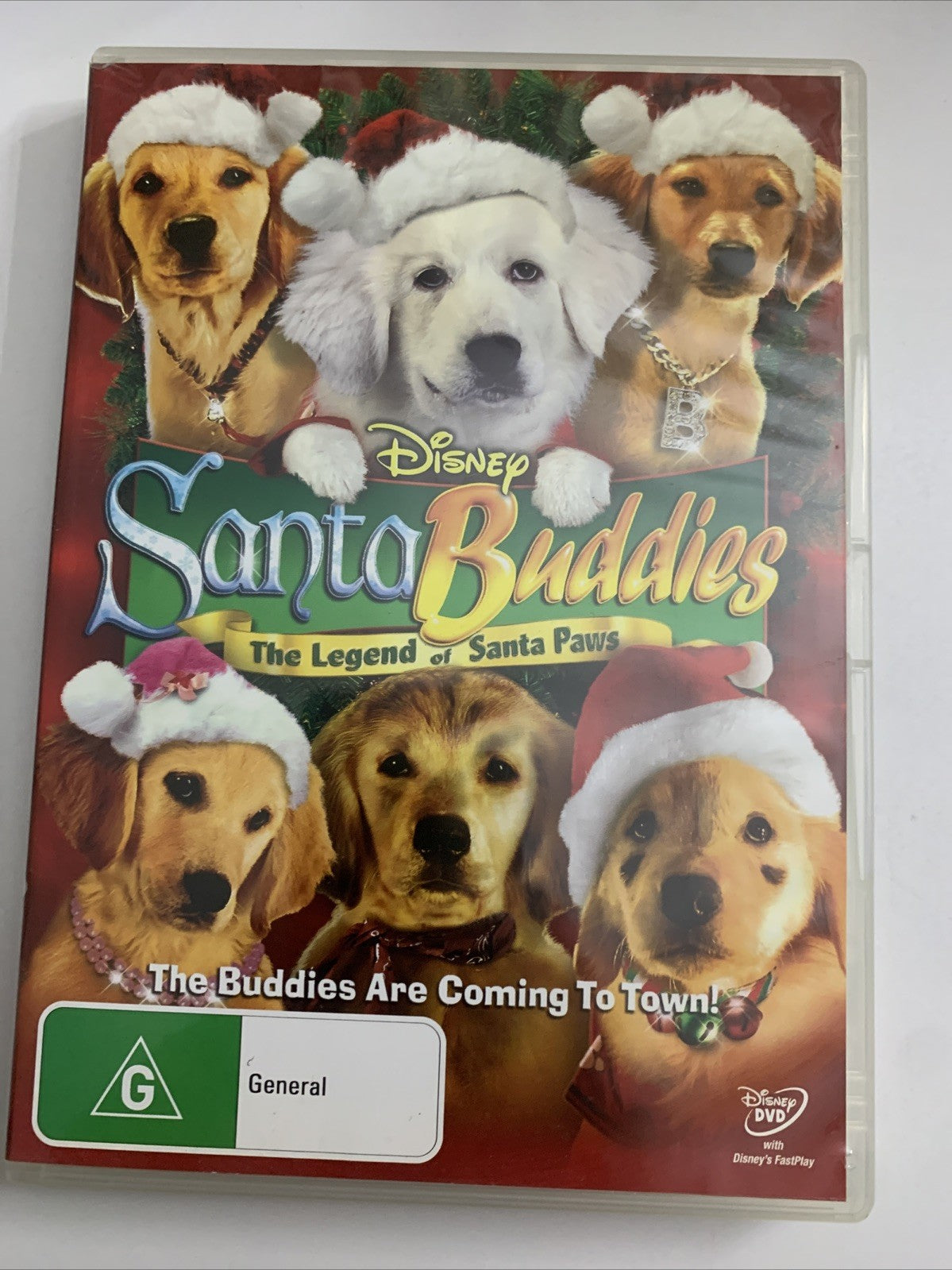 Santa Buddies: The Legend Of Santa Paws (DVD, 2009) Disney Region 4