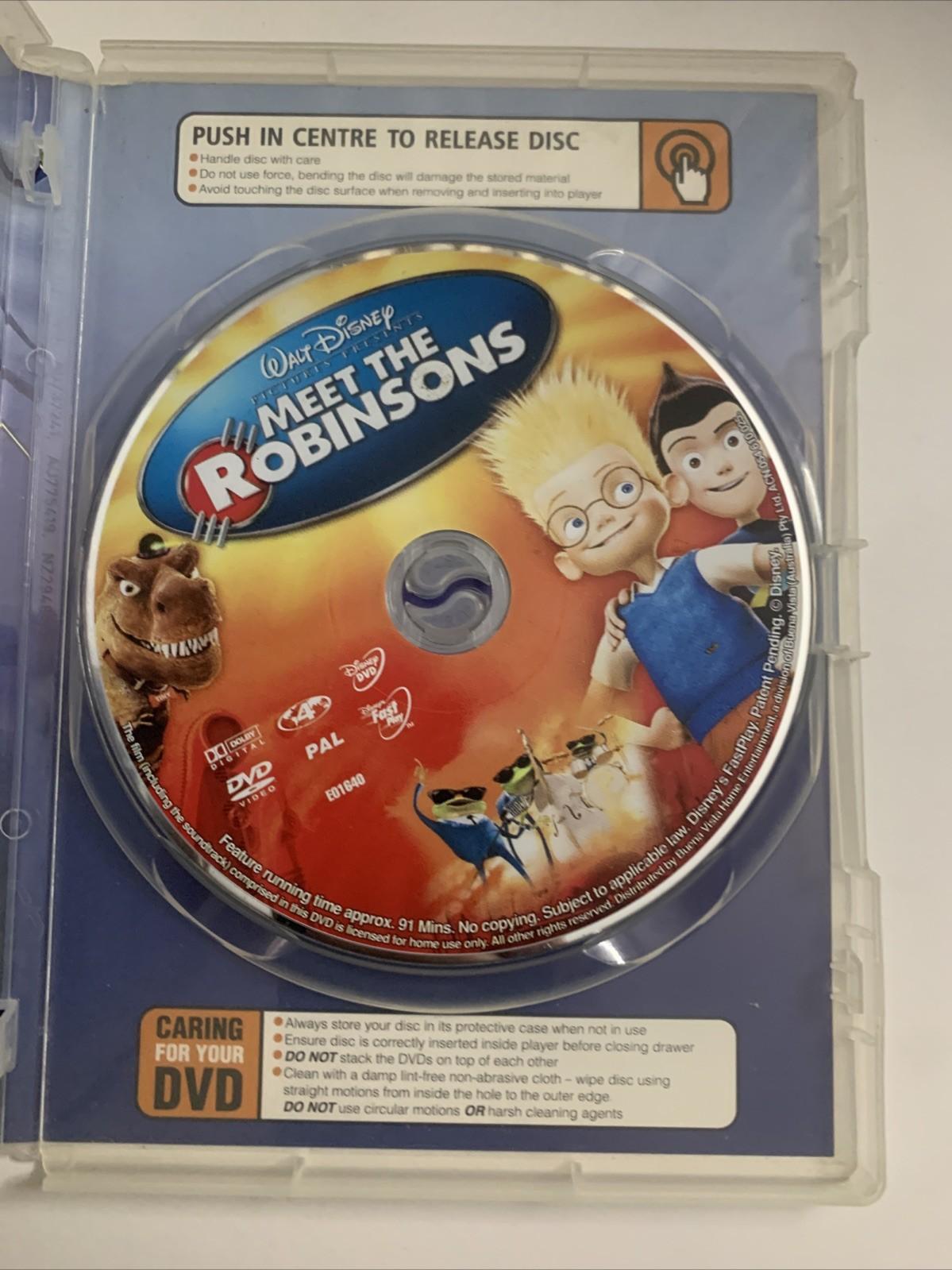 Meet The Robinsons (DVD, 2007) Animated Disney Film Region 4
