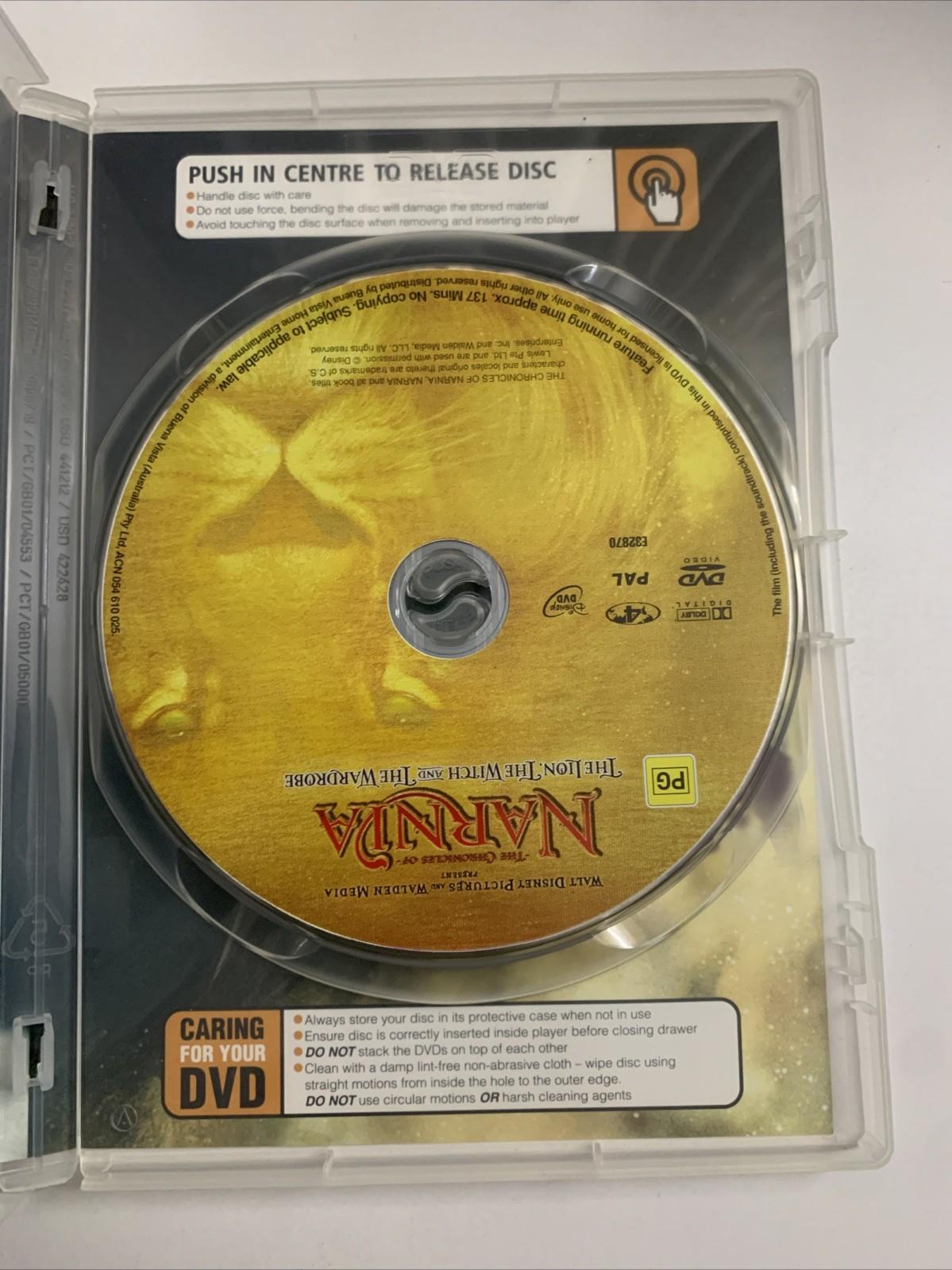 The Chronicles of Narnia: The Lion, The Witch & The Wardrobe (DVD, 2005) Region4