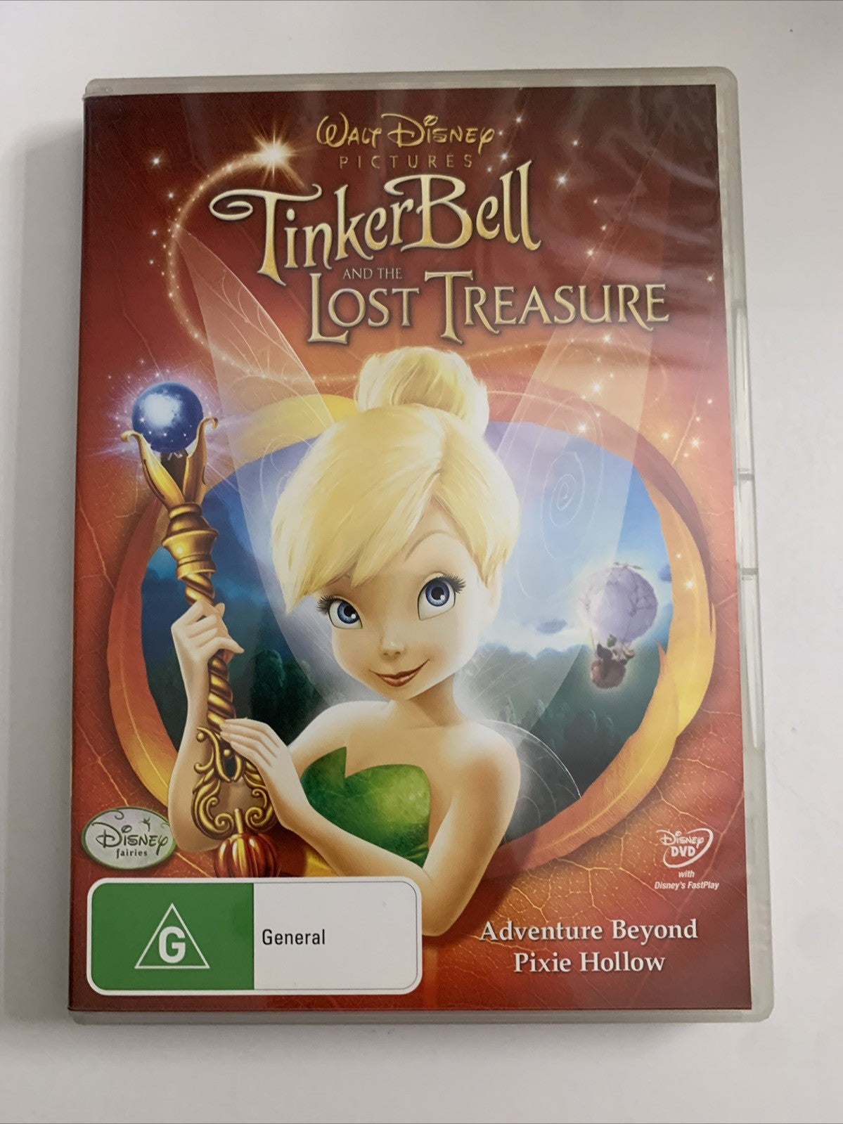 Tinker Bell And The Lost Treasure (DVD, 2009) Animated Disney Film Region 4