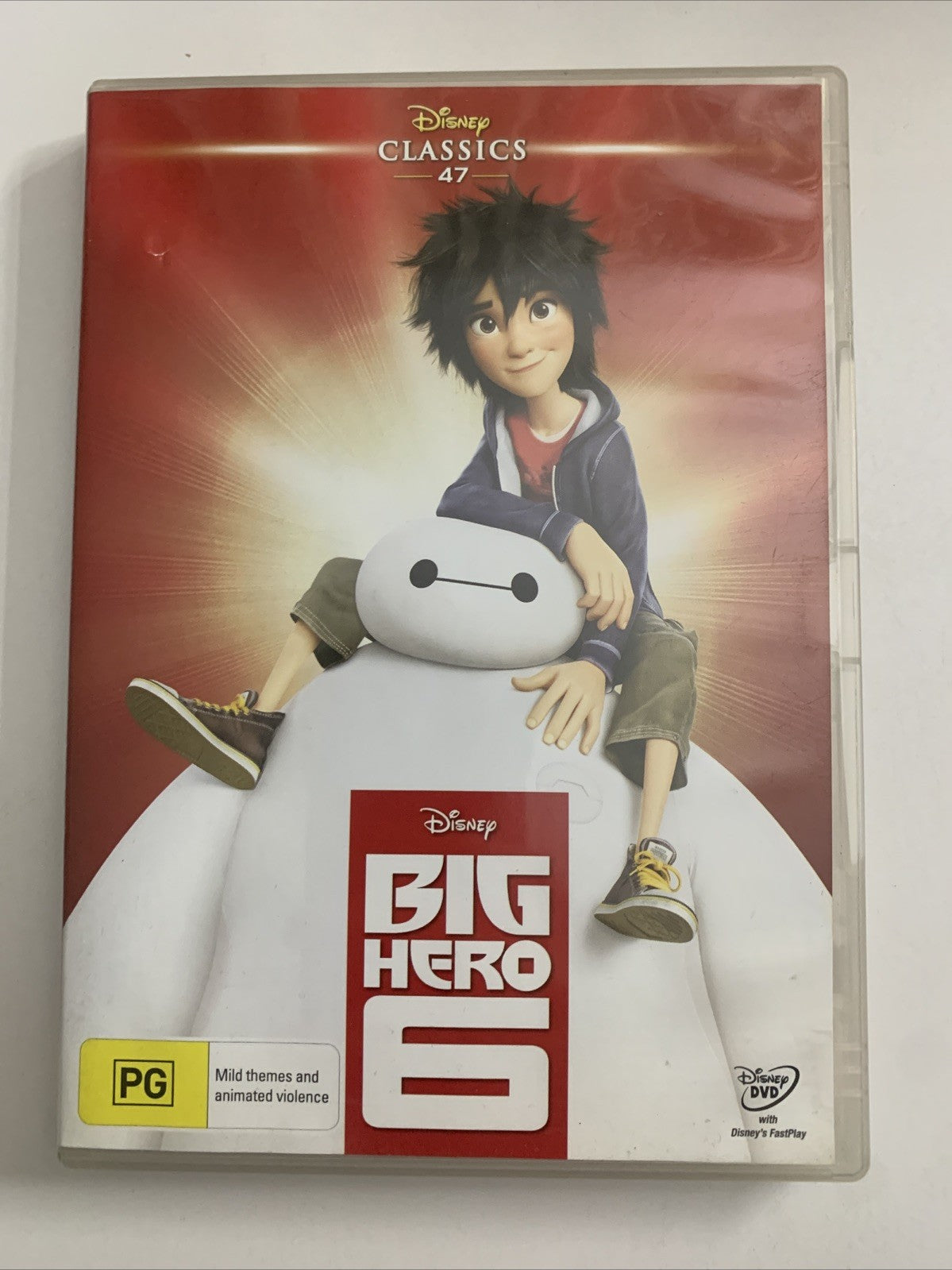 Big Hero 6 (DVD, 2014) Animated Pixar Disney Film Region 4