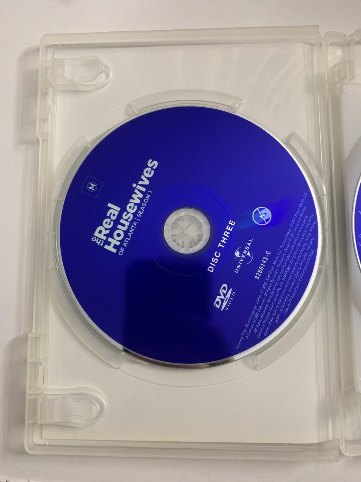 The Real Housewives Of Atlanta : Season 1 (DVD, 2008) Region 4 &2