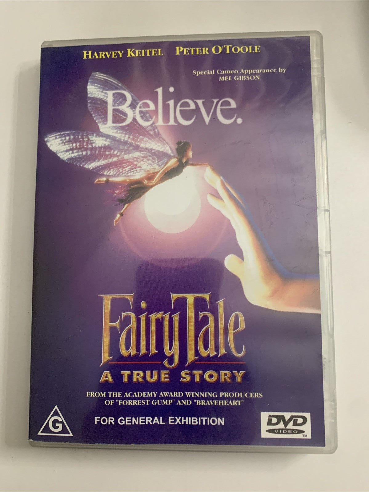 Fairy Tale A True Story (DVD, 1997) Peter O'Toole, Harvey Keitel Region 4 &2