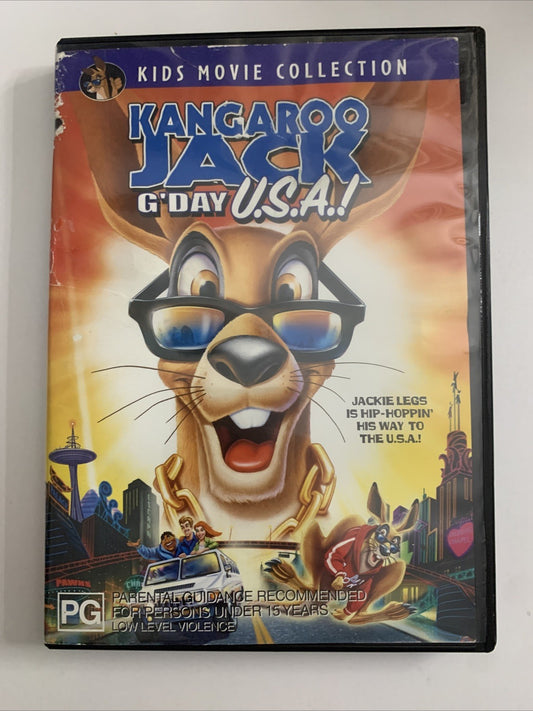 Kangaroo Jack G'day U.S.A.! (DVD, 2004) Region 4