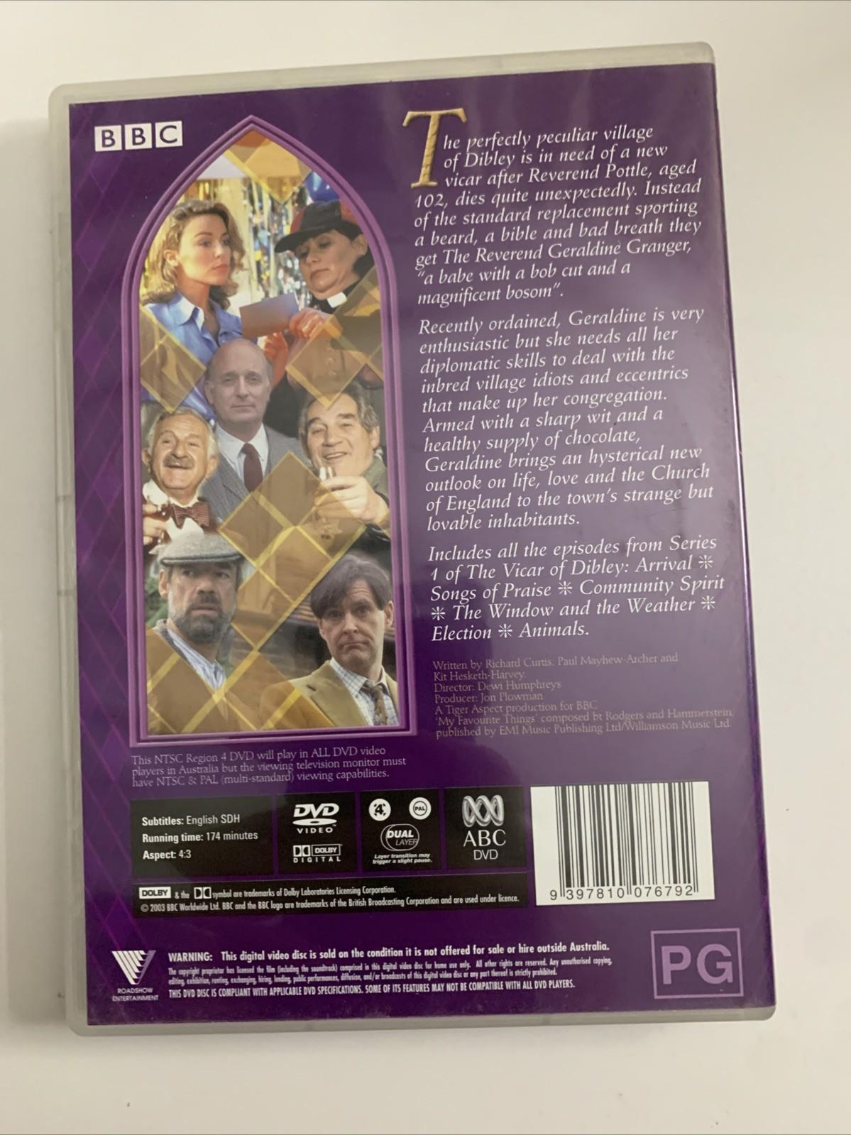 The Vicar Of Dibley : Series 1 (DVD, 1994) Dawn French Region 4