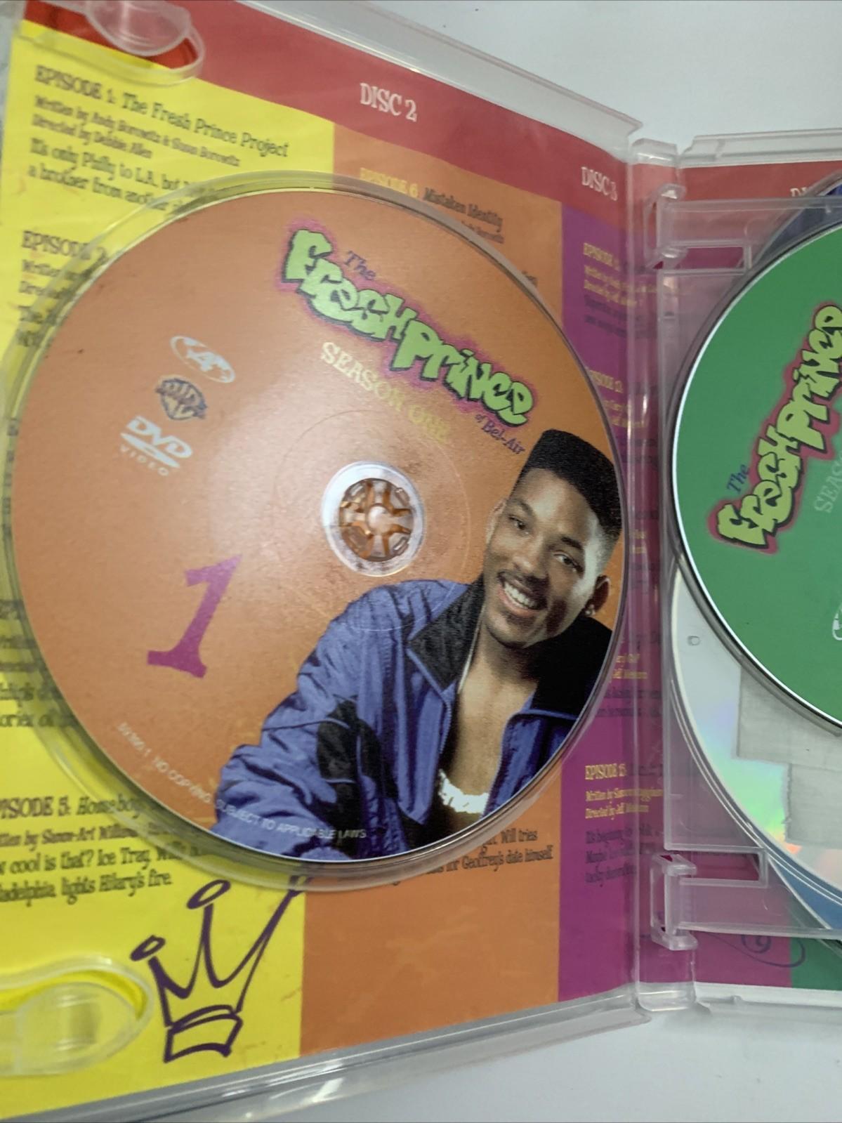 The Fresh Prince of Bel Air : Season 1 (DVD, 1990) Region 4