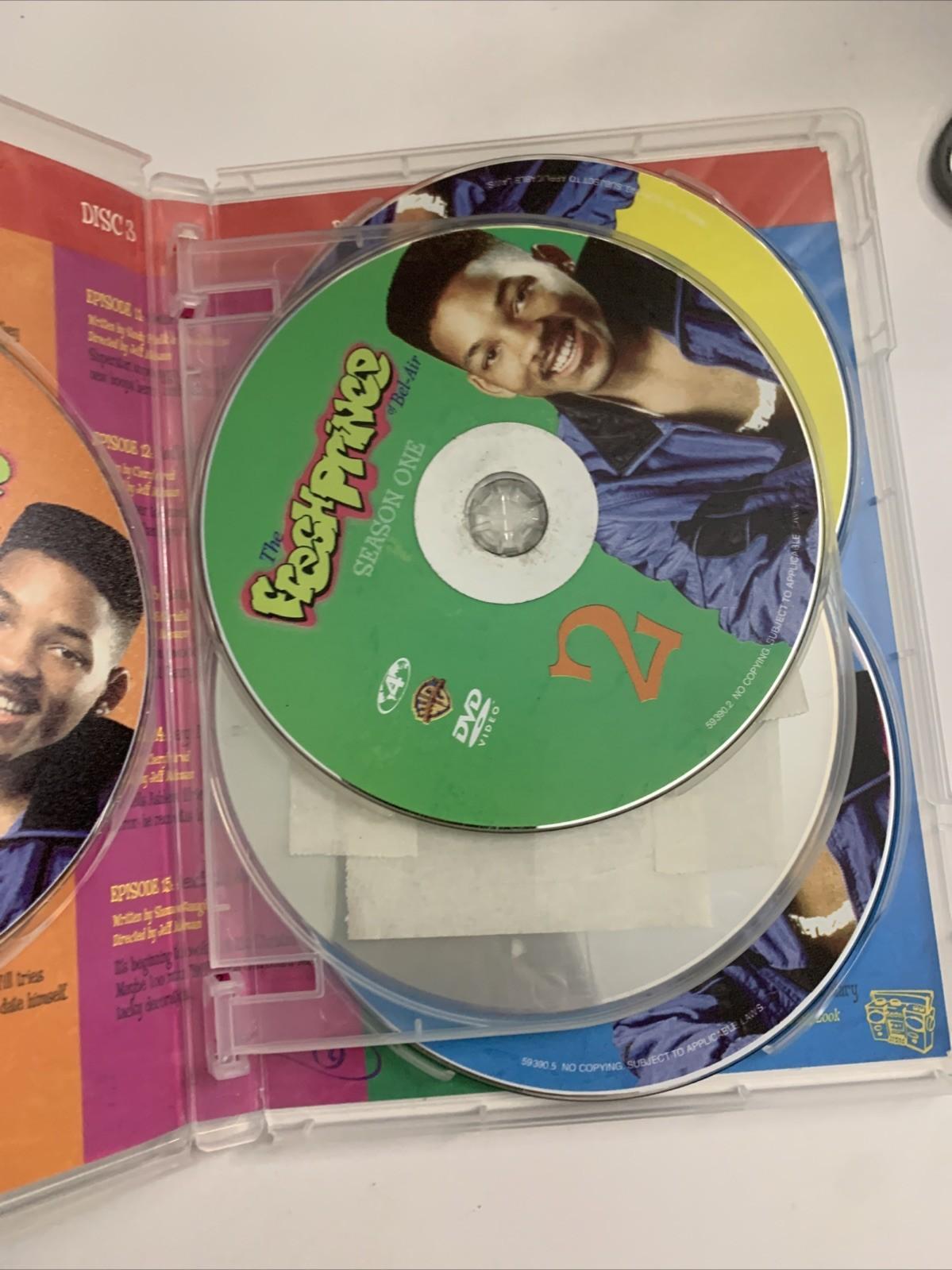The Fresh Prince of Bel Air : Season 1 (DVD, 1990) Region 4