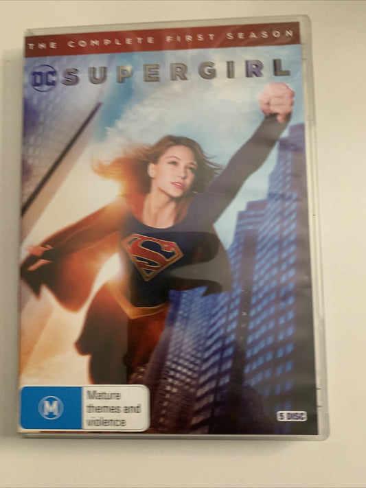 Supergirl : Season 1 (DVD, 2015, 5-Discs) Melissa Benoist Region 4