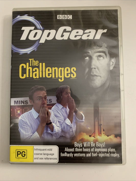 Top Gear : The Challenges (DVD, 2007) Jeremy Clarkson Region 4 NEW