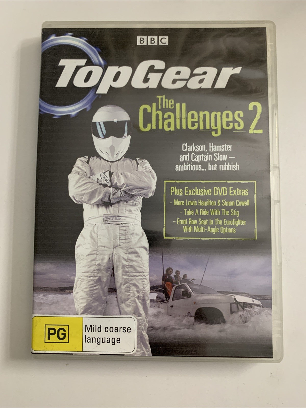 Top Gear The Challenges 2 (DVD, 2008) Jeremy Clarkson Region 4