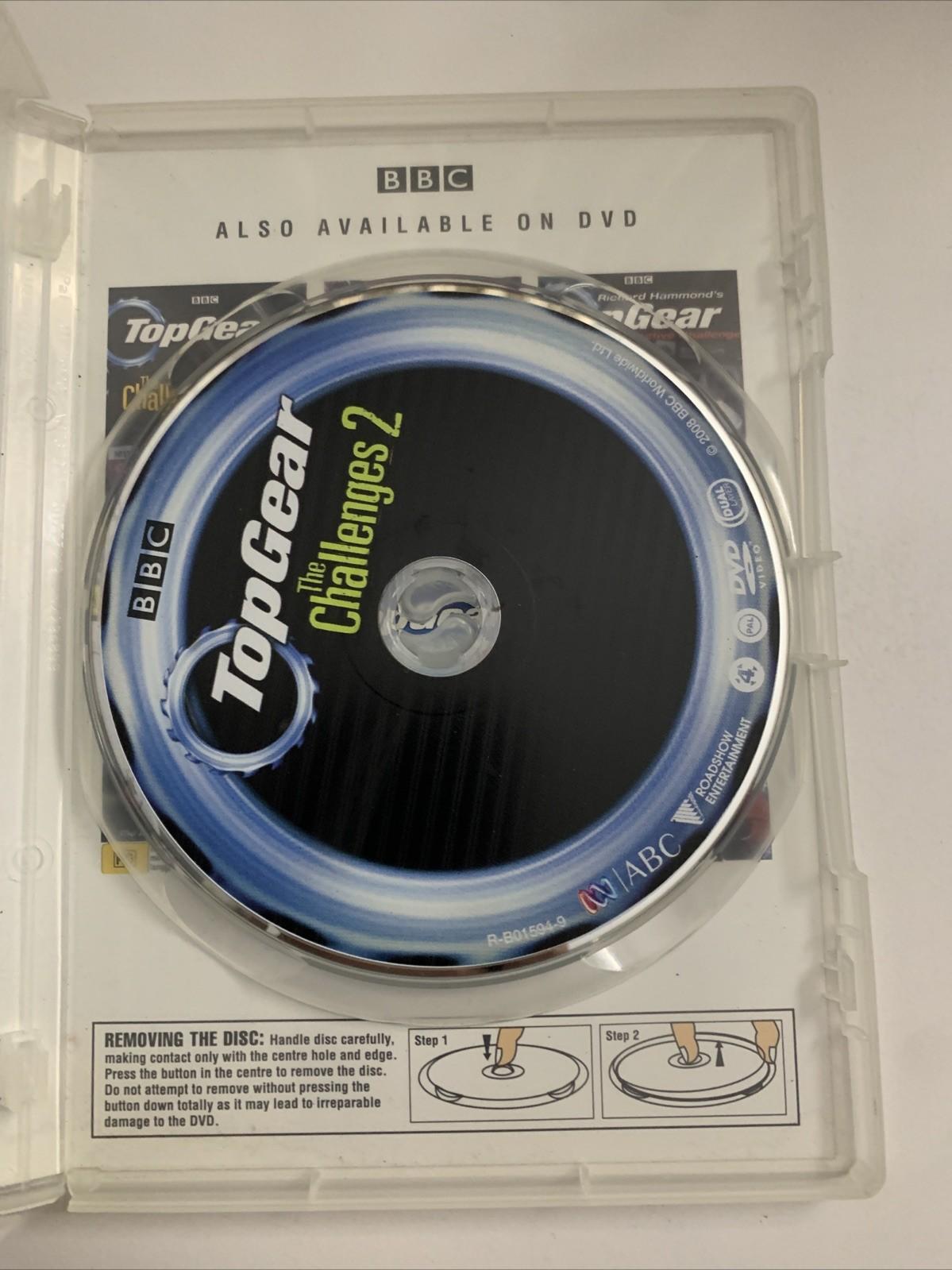 Top Gear The Challenges 2 (DVD, 2008) Jeremy Clarkson Region 4