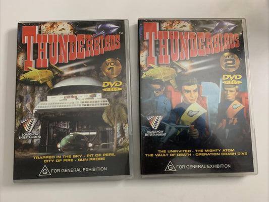 Thunderbirds Volume 1 & 2 (DVD, 1965) Region 4