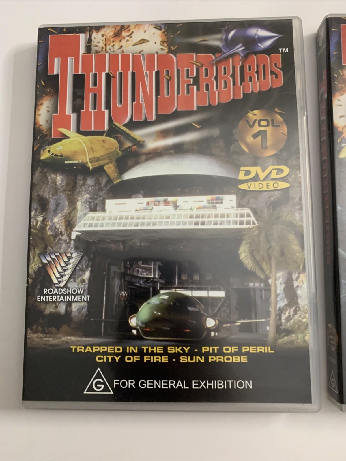 Thunderbirds Volume 1 & 2 (DVD, 1965) Region 4