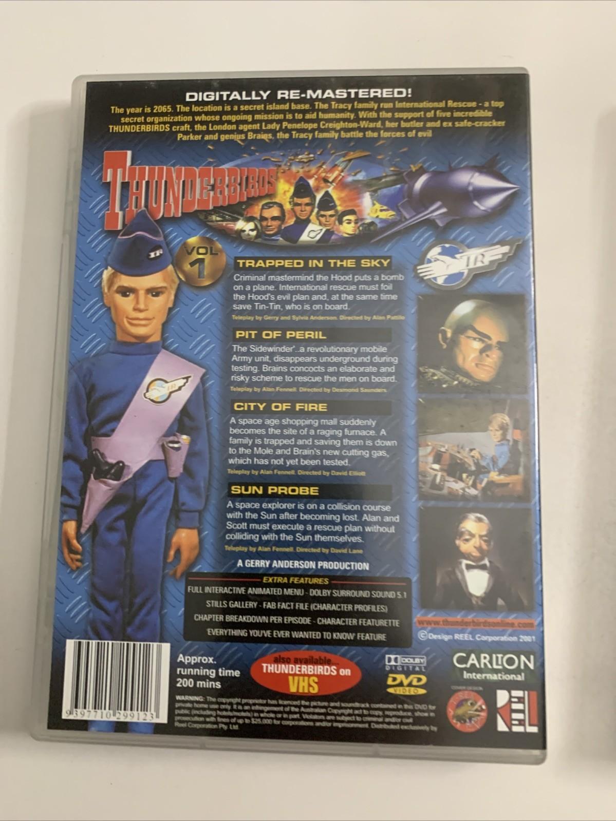 Thunderbirds Volume 1 & 2 (DVD, 1965) Region 4