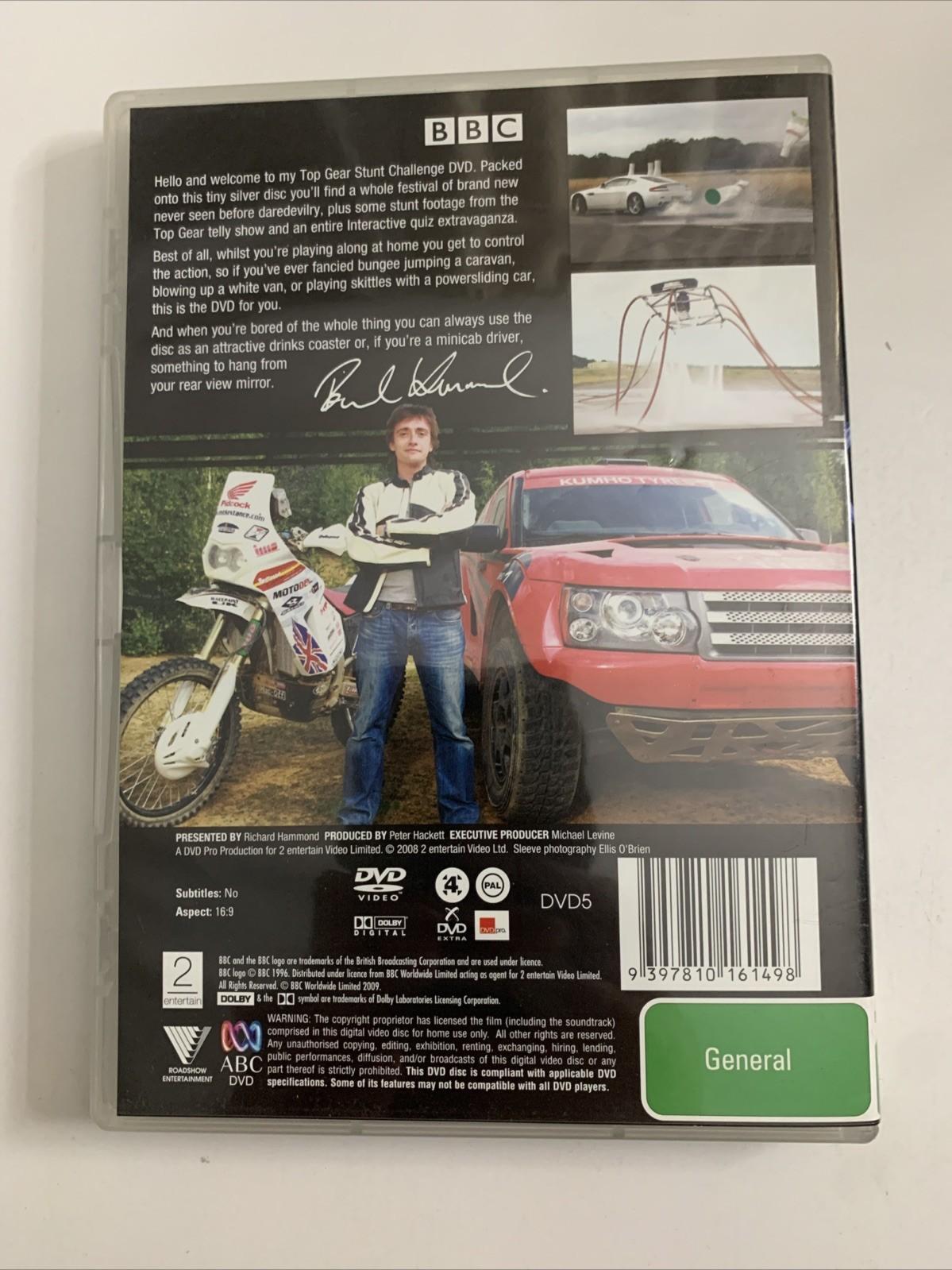 Top Gear: Richard Hammond's Stunt Challenge (DVD, 2009) Region 4 NEW