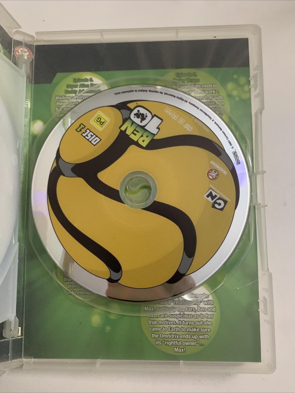 Ben 10 : Season 3 (DVD, 2007, 2-Discs) Animation Region 4