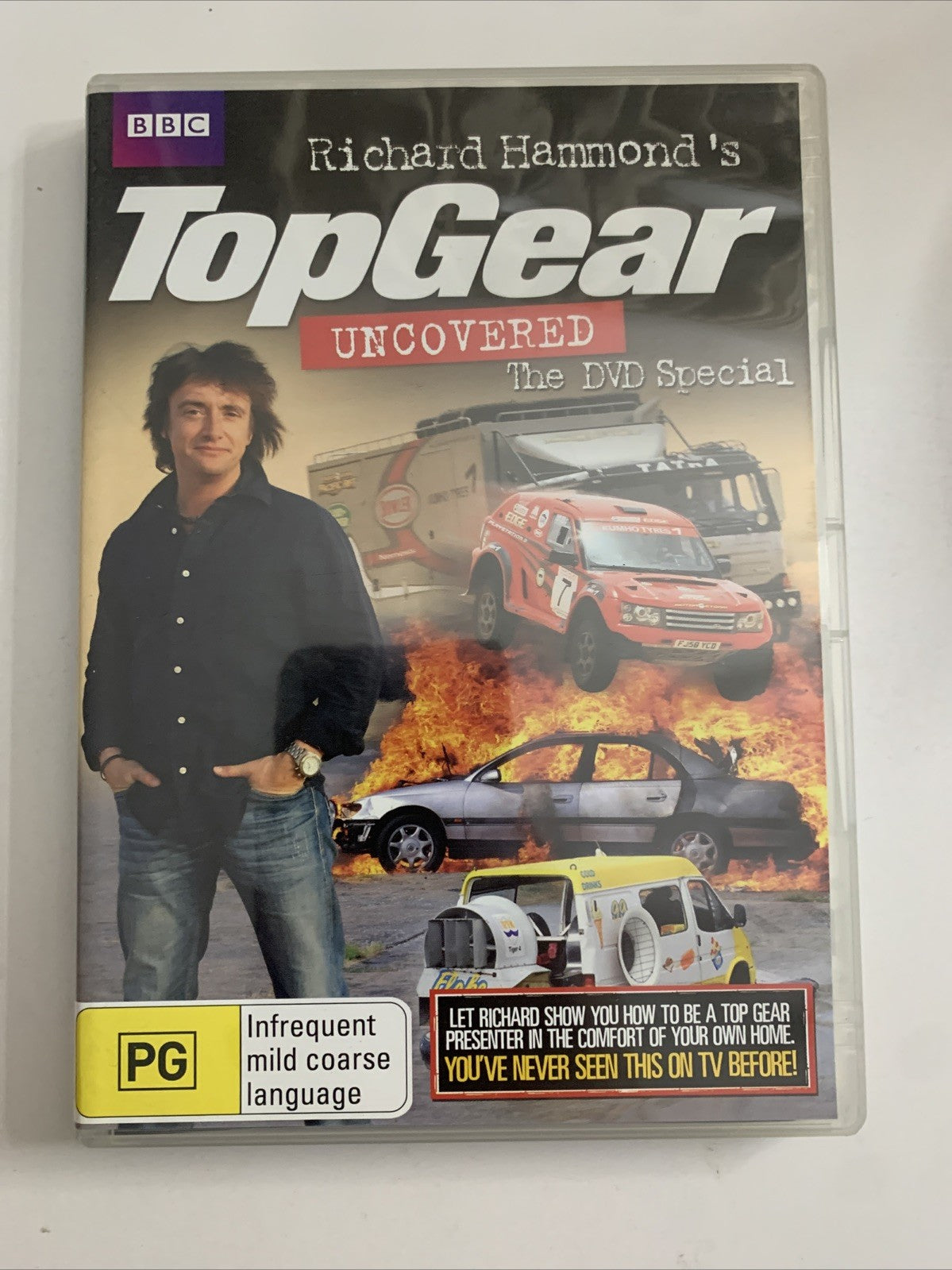 Top Gear : Richard Hammond's Uncovered Special (DVD, 2009) Region 4 NEW