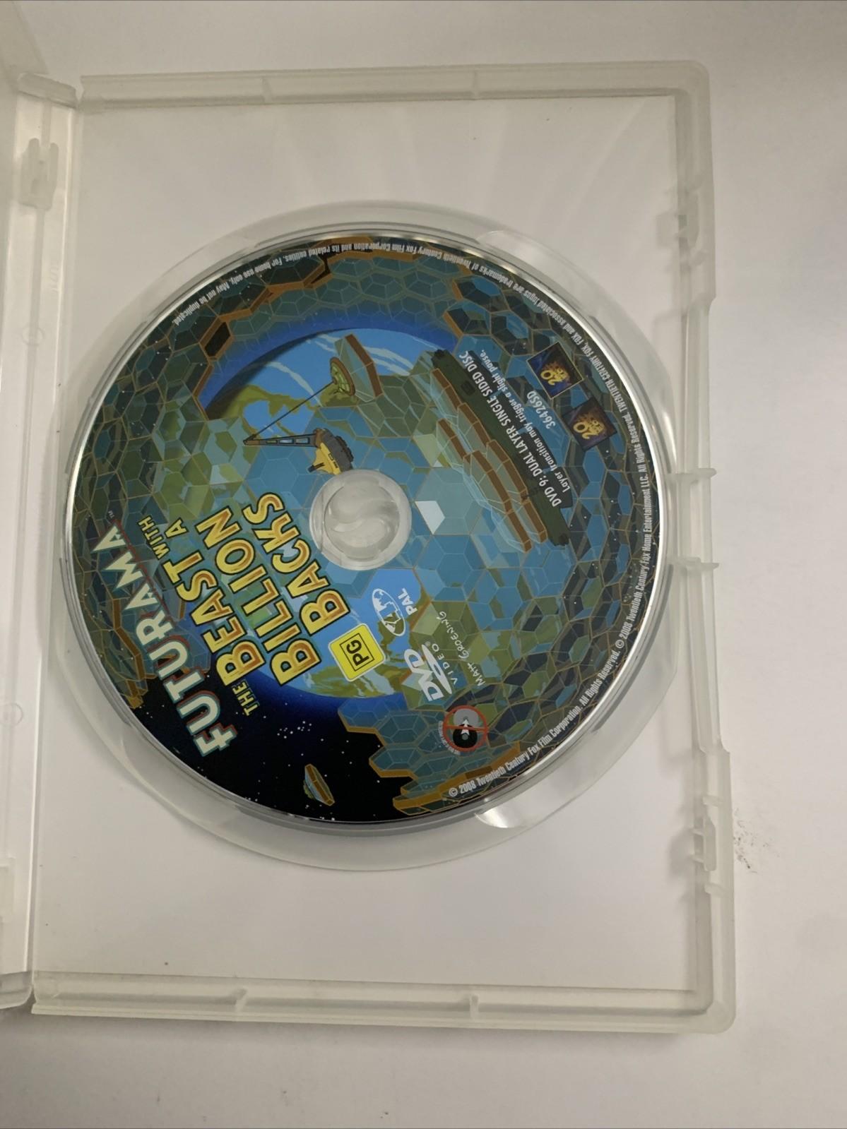 Futurama: The Beast With A Billion Backs (DVD, 2008) Lenticular Limited Edition