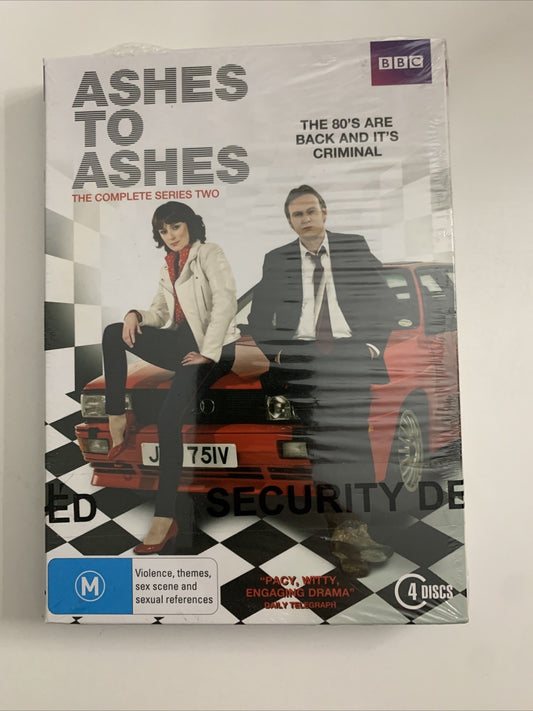 Ashes To Ashes : The Complete Series 2 (DVD, 2009)  Region 4 NEW