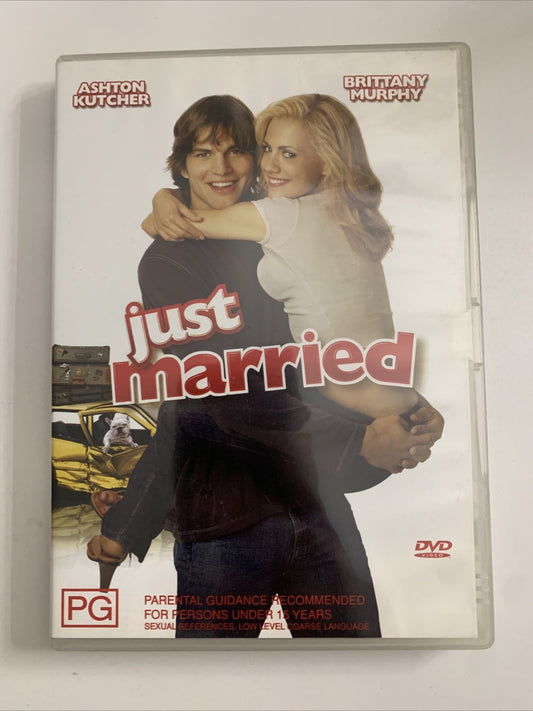 Just Married (DVD, 2002) Ashton Kutcher, Brittany Murphy  Region 4