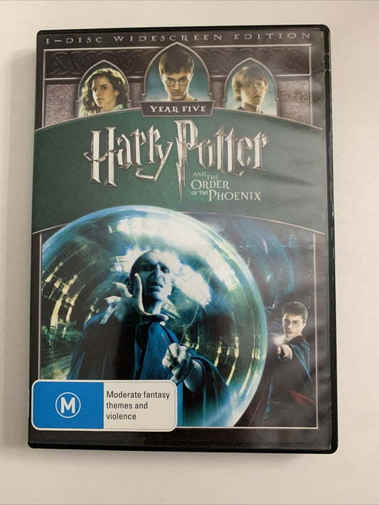 Harry Potter And the Order Of The Phoenix (DVD, 2007) Region 4