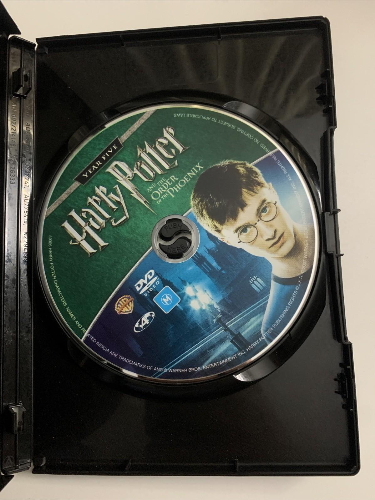 Harry Potter And the Order Of The Phoenix (DVD, 2007) Region 4