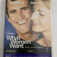 What Women Want (DVD, 2000) Mel Gibson, Helen Hunt Region 4