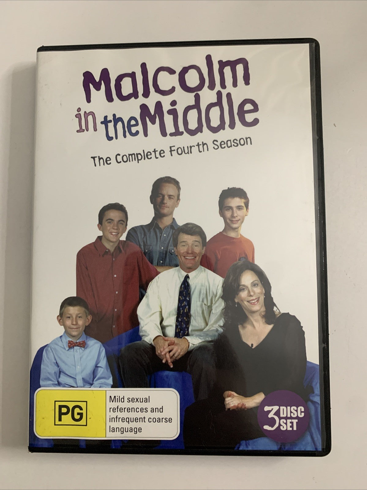 Malcolm in the Middle : Season 4 (DVD, 2003, 3-Discs) Comedy Region 4